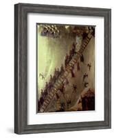 'The Ladder of John Klimakos' Icon, 12th Century-null-Framed Giclee Print