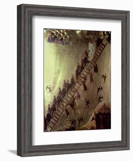 'The Ladder of John Klimakos' Icon, 12th Century-null-Framed Giclee Print