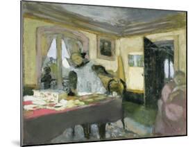 The Laden Table-Edouard Vuillard-Mounted Giclee Print