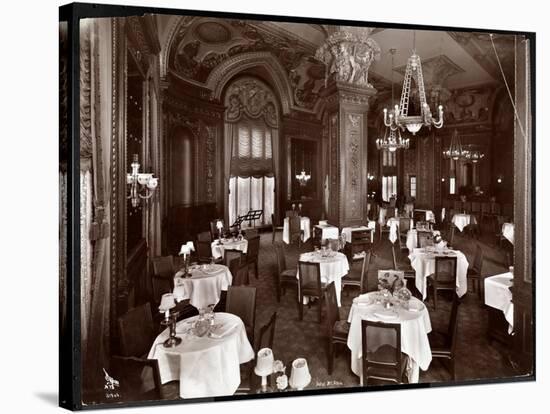 The Ladies' Cafe at the Hotel McAlpin, 1913-Byron Company-Stretched Canvas