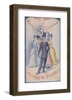 The Ladies' Man (L'Homme à femmes), 1890-Georges Seurat-Framed Art Print