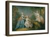 The Ladies Noel, C.1740 (Oil on Canvas)-Bartholomew Dandridge-Framed Giclee Print