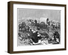 The Ladies' Omnibus, Kashgar, Central Asia, 1875-W Palmer-Framed Giclee Print