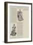 The Ladies' Page, Dress-null-Framed Giclee Print