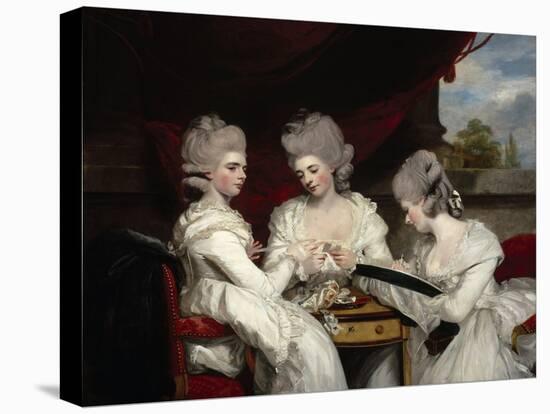 The Ladies Waldegrave, 1780-Joshua Reynolds-Stretched Canvas