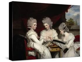 The Ladies Waldegrave, 1780-Joshua Reynolds-Stretched Canvas