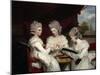 The Ladies Waldegrave, 1780-Joshua Reynolds-Mounted Giclee Print