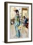 The Lady and Sada San-William Merritt Berger-Framed Giclee Print