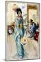 The Lady and Sada San-William Merritt Berger-Mounted Giclee Print