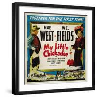 The Lady And the Bandit, 1940 "My Little Chickadee" Directed by Edward F. Cline-null-Framed Giclee Print