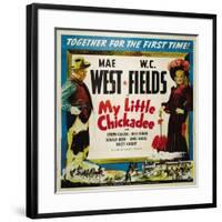 The Lady And the Bandit, 1940 "My Little Chickadee" Directed by Edward F. Cline-null-Framed Giclee Print