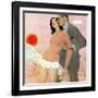 The Lady and the Landlord - Saturday Evening Post "Leading Ladies", June 1, 1957 pg.21-Coby Whitmore-Framed Giclee Print