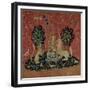 The Lady and the Unicorn: "Sight"-null-Framed Giclee Print