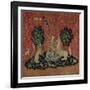 The Lady and the Unicorn: "Sight"-null-Framed Giclee Print