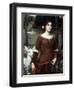 The Lady Clare, 1900-John William Waterhouse-Framed Giclee Print