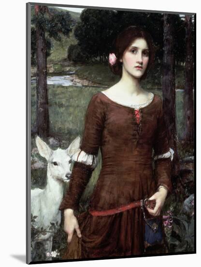 The Lady Clare, 1900-John William Waterhouse-Mounted Giclee Print