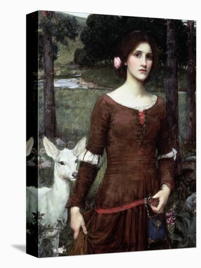 The Lady Clare, 1900-John William Waterhouse-Stretched Canvas