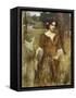 The Lady Clare, C.1900-John William Waterhouse-Framed Stretched Canvas