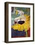 The Lady Clown Cha-U-Kao-Henri de Toulouse-Lautrec-Framed Giclee Print