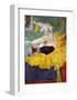 The Lady Clown Cha-U-Kao-Henri de Toulouse-Lautrec-Framed Giclee Print