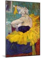 The Lady Clown Cha-U-Kao-Henri de Toulouse-Lautrec-Mounted Giclee Print