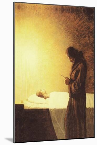 The Lady Dies-Newell Convers Wyeth-Mounted Art Print