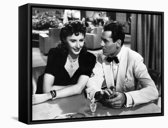 The Lady Eve, Barbara Stanwyck, Henry Fonda, 1941-null-Framed Stretched Canvas