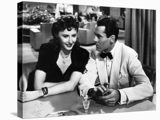 The Lady Eve, Barbara Stanwyck, Henry Fonda, 1941-null-Stretched Canvas