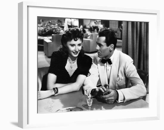 The Lady Eve, Barbara Stanwyck, Henry Fonda, 1941-null-Framed Photo