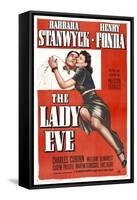 The Lady Eve, Henry Fonda, Barbara Stanwyck, 1941-null-Framed Stretched Canvas