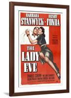 The Lady Eve, Henry Fonda, Barbara Stanwyck, 1941-null-Framed Art Print