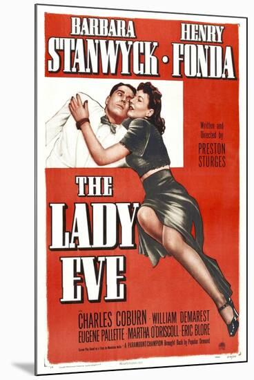 The Lady Eve, Henry Fonda, Barbara Stanwyck, 1941-null-Mounted Art Print