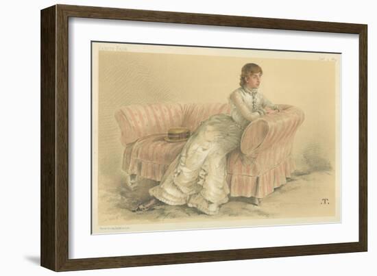 The Lady Florence Dixie-Theobald Chartran-Framed Giclee Print