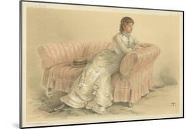 The Lady Florence Dixie-Theobald Chartran-Mounted Giclee Print