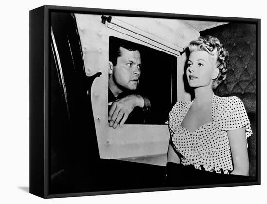 The Lady from Shanghai, 1947-null-Framed Stretched Canvas