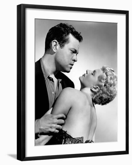 The Lady From Shanghai, Orson Welles, Rita Hayworth, 1947-null-Framed Photo