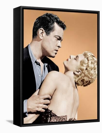 The Lady From Shanghai, Orson Welles, Rita Hayworth, 1947-null-Framed Stretched Canvas