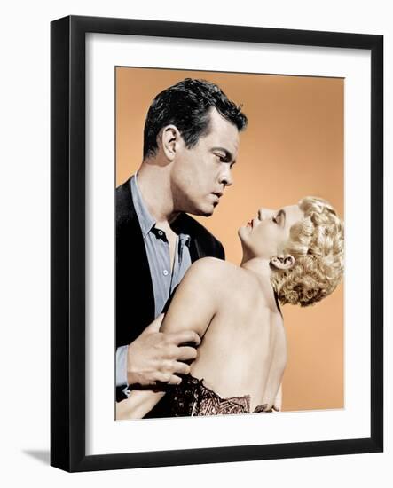 The Lady From Shanghai, Orson Welles, Rita Hayworth, 1947-null-Framed Photo