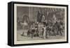 The Lady Godiva Procession at Coventry-Samuel Edmund Waller-Framed Stretched Canvas