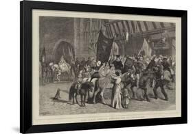 The Lady Godiva Procession at Coventry-Samuel Edmund Waller-Framed Giclee Print