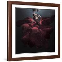 The Lady In Red-Martha Suherman-Framed Giclee Print