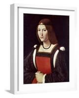 The Lady in Red-Giovanni Antonio Boltraffio-Framed Giclee Print