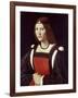 The Lady in Red-Giovanni Antonio Boltraffio-Framed Giclee Print