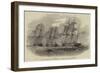 The Lady Kennaway in Tow of the Danish Vessels, Industrie and Nayaden-Nicholas Matthews Condy-Framed Giclee Print