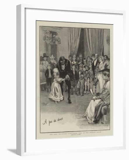 The Lady Mayoress's Fancy-Dress Ball at the Mansion House-Henry Marriott Paget-Framed Giclee Print