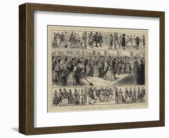 The Lady Mayoress's Fancy Dress Ball at the Mansion House-Alfred Chantrey Corbould-Framed Giclee Print