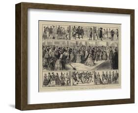 The Lady Mayoress's Fancy Dress Ball at the Mansion House-Alfred Chantrey Corbould-Framed Giclee Print