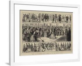 The Lady Mayoress's Fancy Dress Ball at the Mansion House-Alfred Chantrey Corbould-Framed Giclee Print