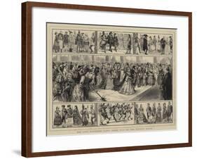 The Lady Mayoress's Fancy Dress Ball at the Mansion House-Alfred Chantrey Corbould-Framed Giclee Print