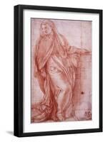 The Lady of Annunciation-Jacopo Carucci-Framed Giclee Print